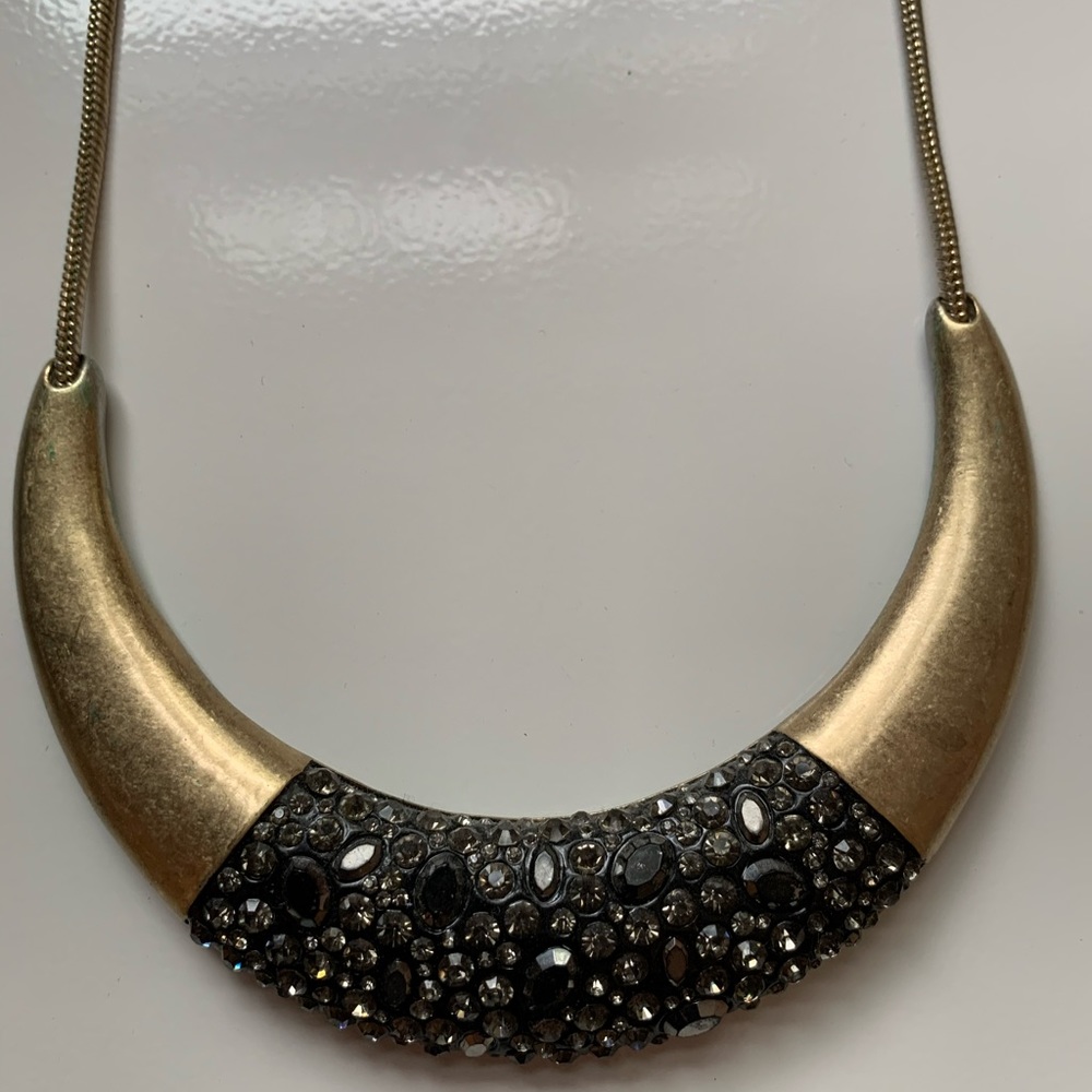 Kenneth Cole | Metal + beaded necklace